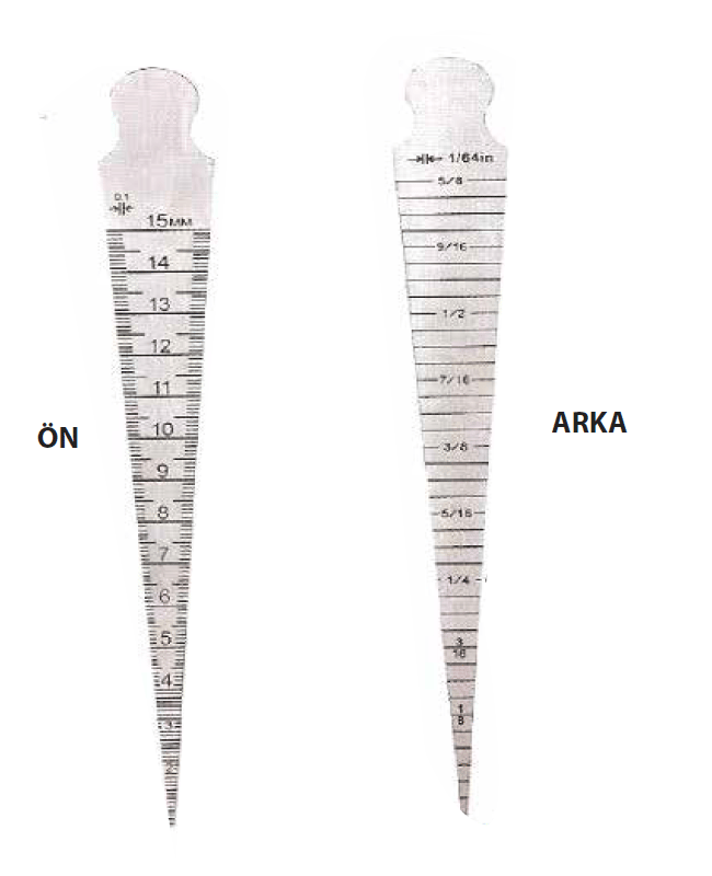 Watano Aralık Mastarı Tin Kaplı