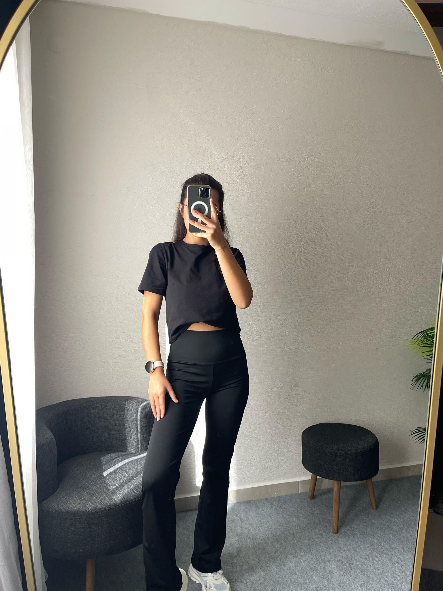 İSPANYOL PAÇA YÜKSEK BEL TAYT