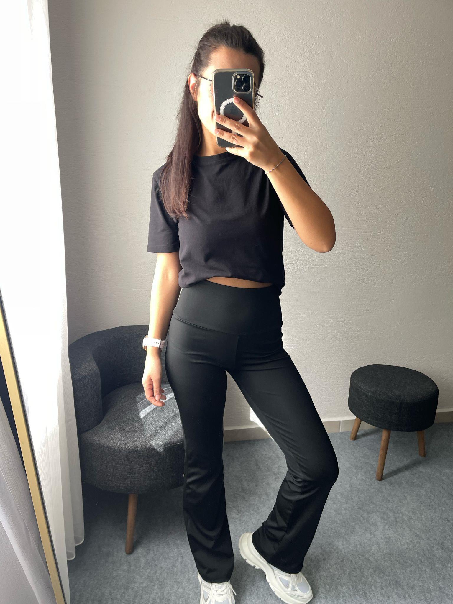 İSPANYOL PAÇA YÜKSEK BEL TAYT