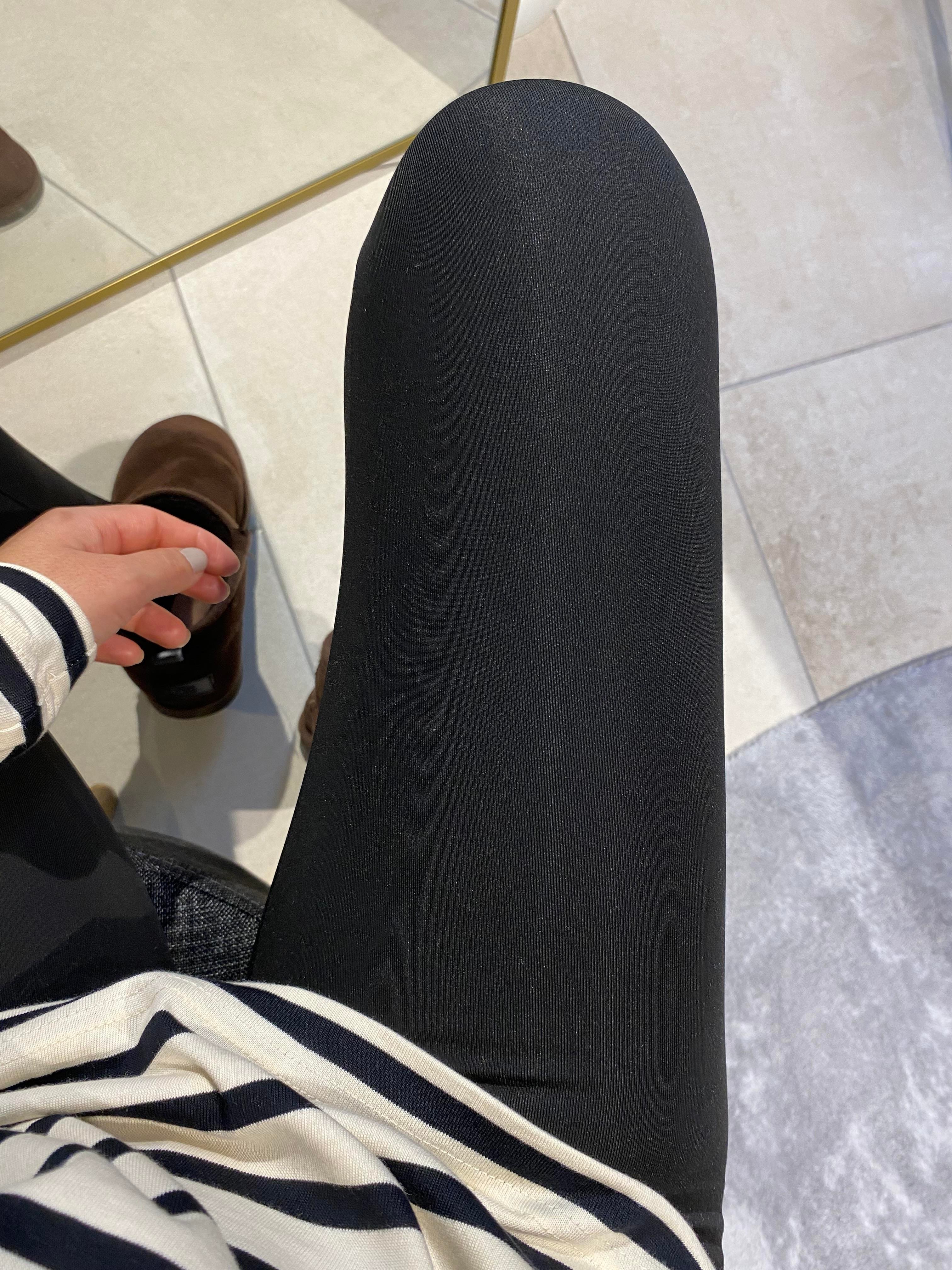 Şardonlu Siyah Tayt