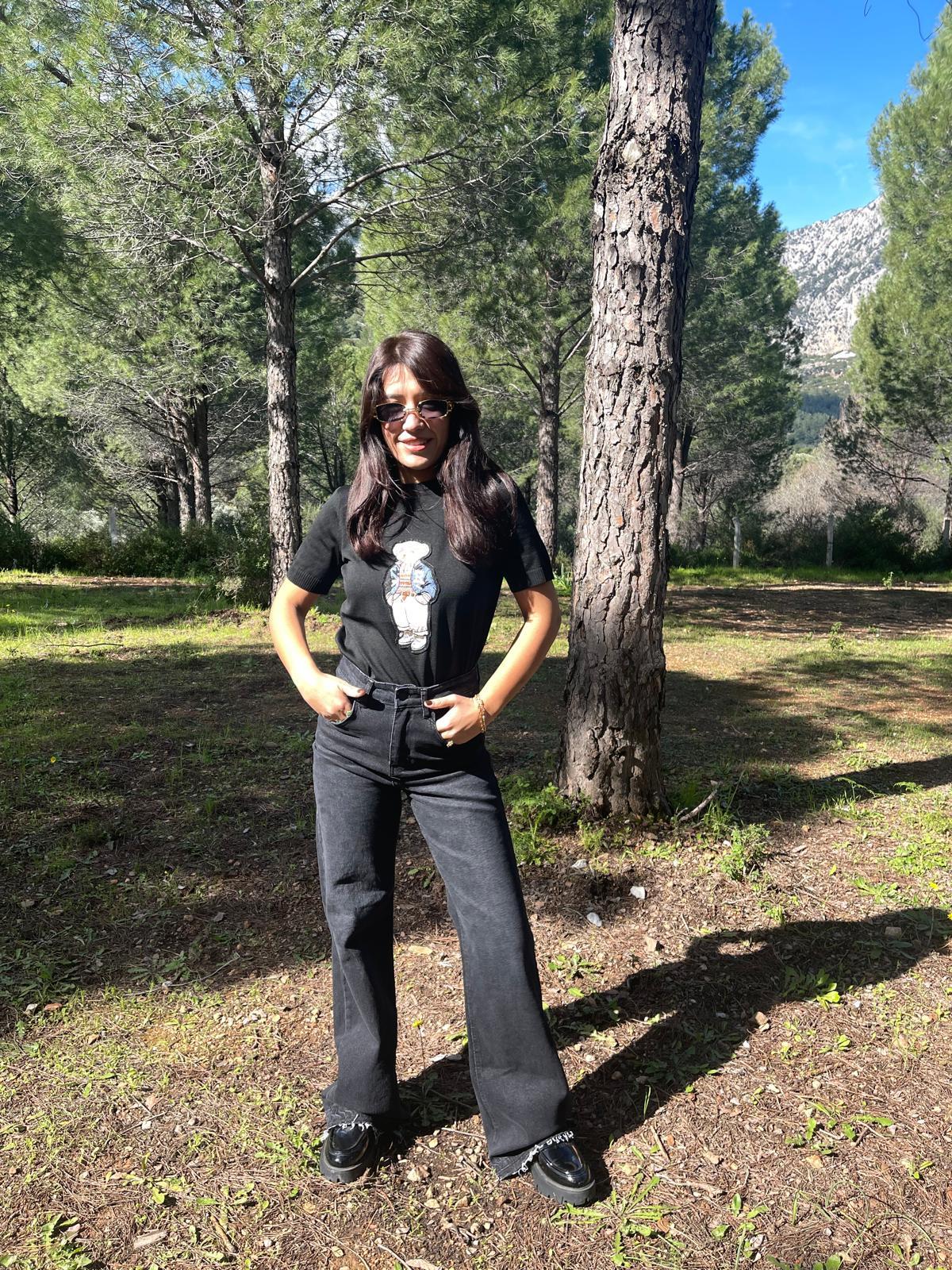 TEDDY DİKİŞLİ TRİKO BLUZ