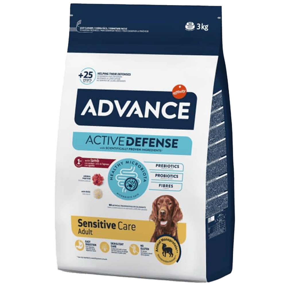 Advance Sensitive Kuzu Etli ve Pirinçli Hassas Yetişkin Köpek Maması 3KG