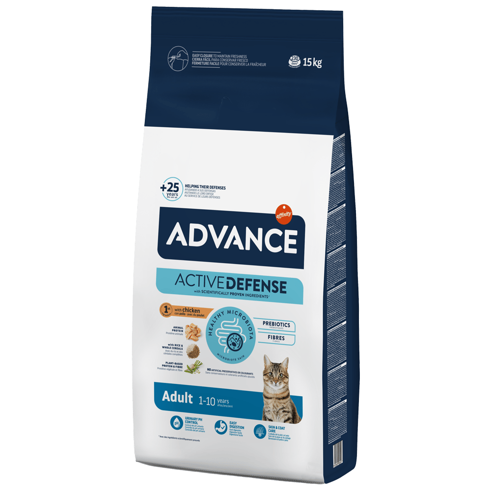 Advance Tavuklu ve Pirinçli Yetişkin Kedi Maması 15kg