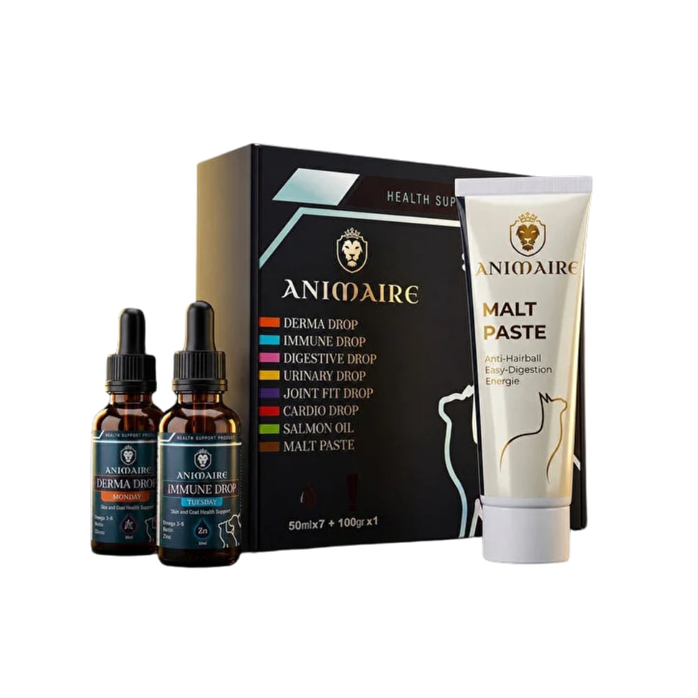 Animaire 7 Days Klinik Onaylı All İn One Bakım ve Premium Takviye Sağlık Destek Seti + Malt Hediyeli