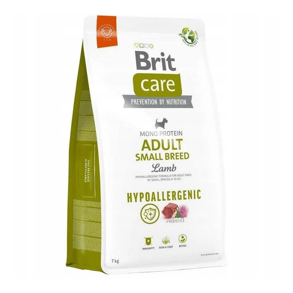 Brit Care Hipoalerjenik Yetişkin Küçük Irk Köpek Maması Kuzu Eti ve Pirinçli 7 Kg