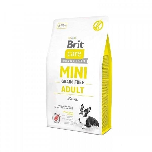 Brit Care Kuzu Etli Mini Irk Tahılsız Yetişkin Köpek Maması 7 kg