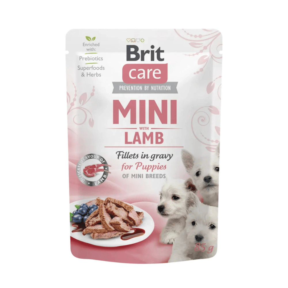 Brit Care Mini Kuzu Etli Soslu Yavru Köpek Yaş Maması 85gr
