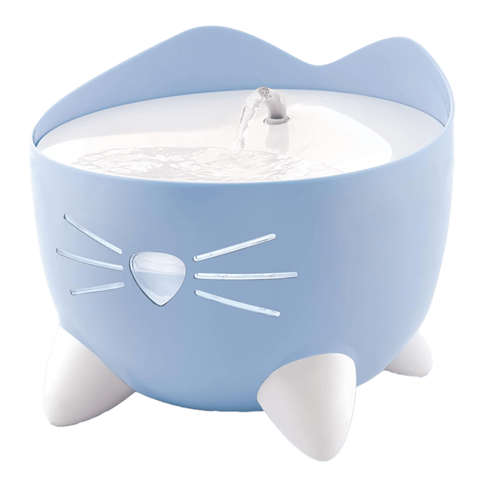 Catit Pixi Fountain Led Seviye Göstergeli Otomatik Kedi Su Çeşmesi Mavi 2lt
