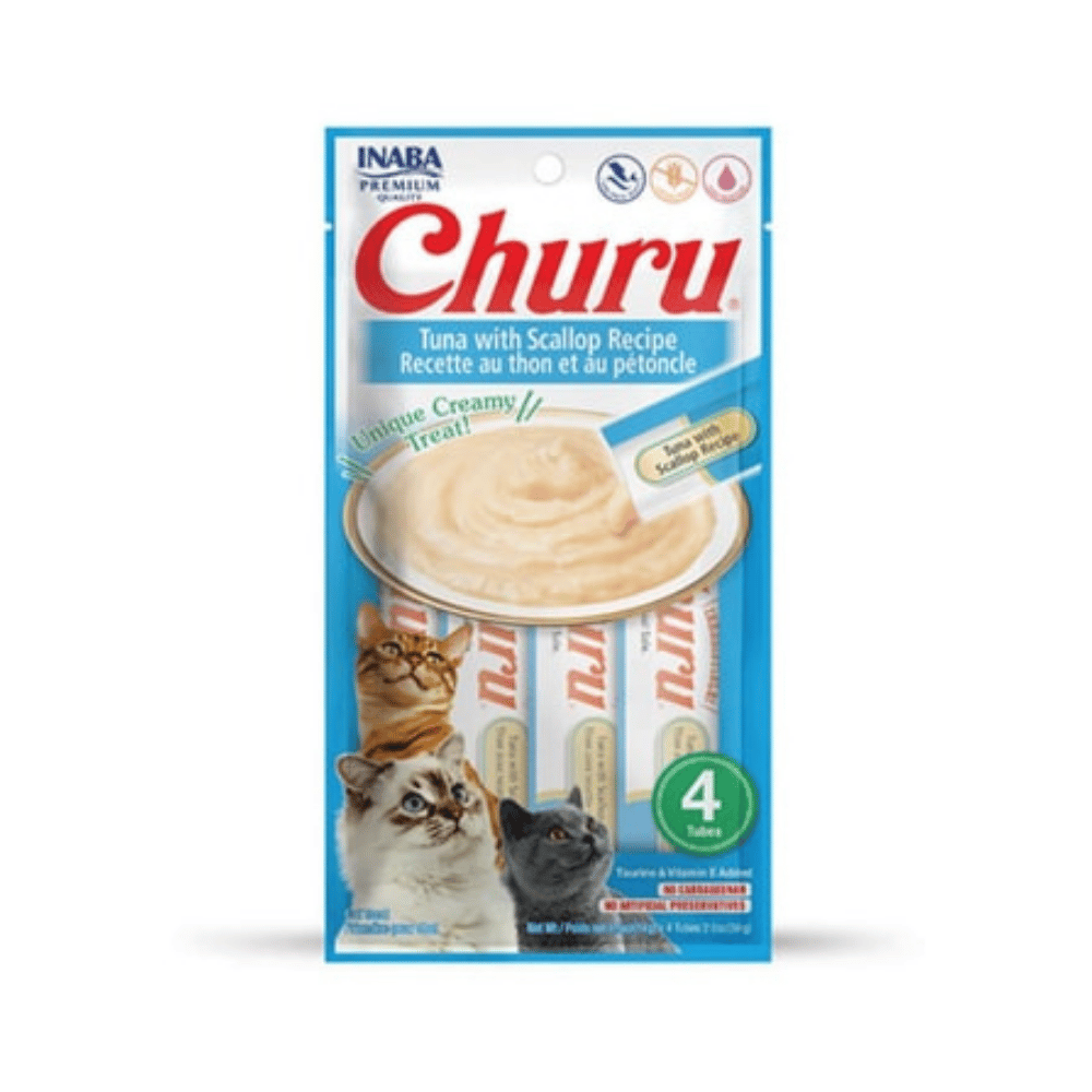 Ciao Churu Cream Deniz Taraklı Kedi Ödülü 4 X 14 Gr