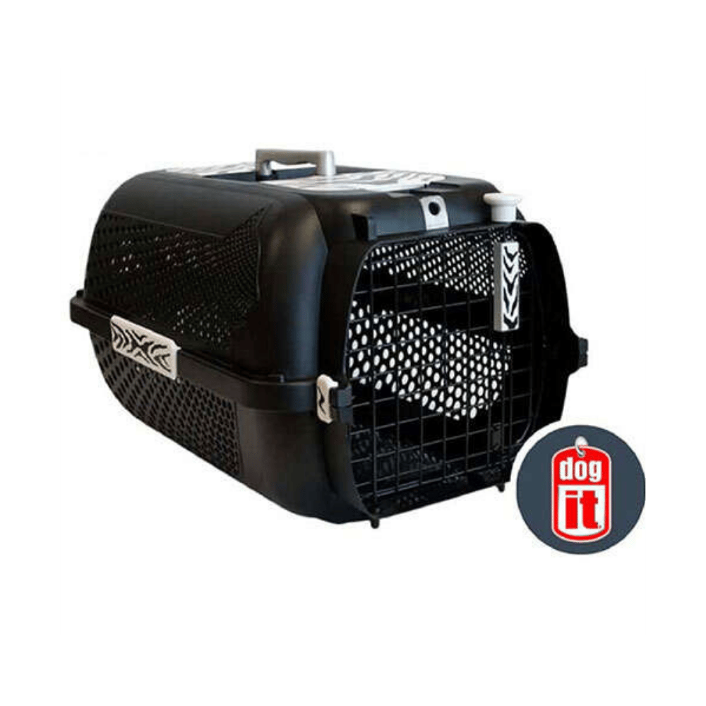 Dogit Voyageur Köpek Taşıma Kabı Siyah 61.9x42.6x36.9cm