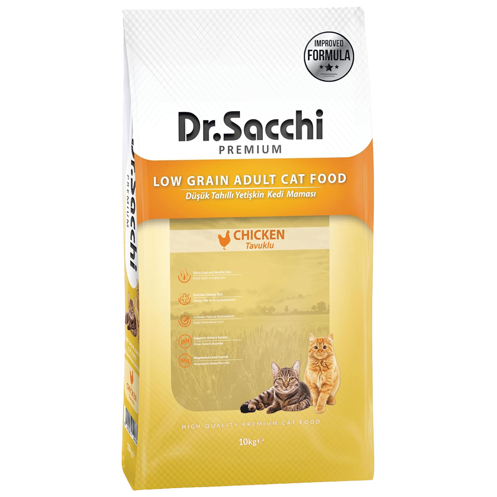 Dr.Sacchi Basic Tavuklu Yetişkin Kedi Maması 10kg