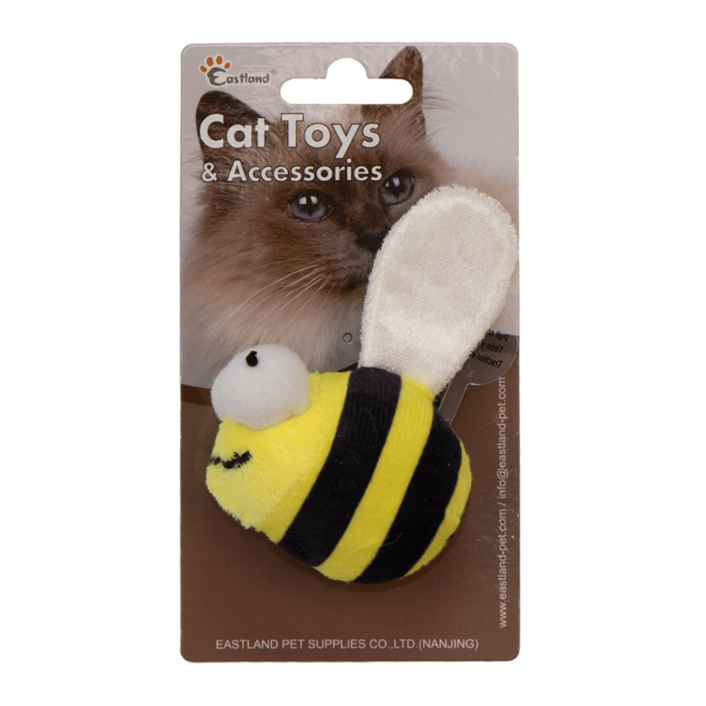 Eastland Catnipli Peluş Dijital Sesli Arı 6,5 cm