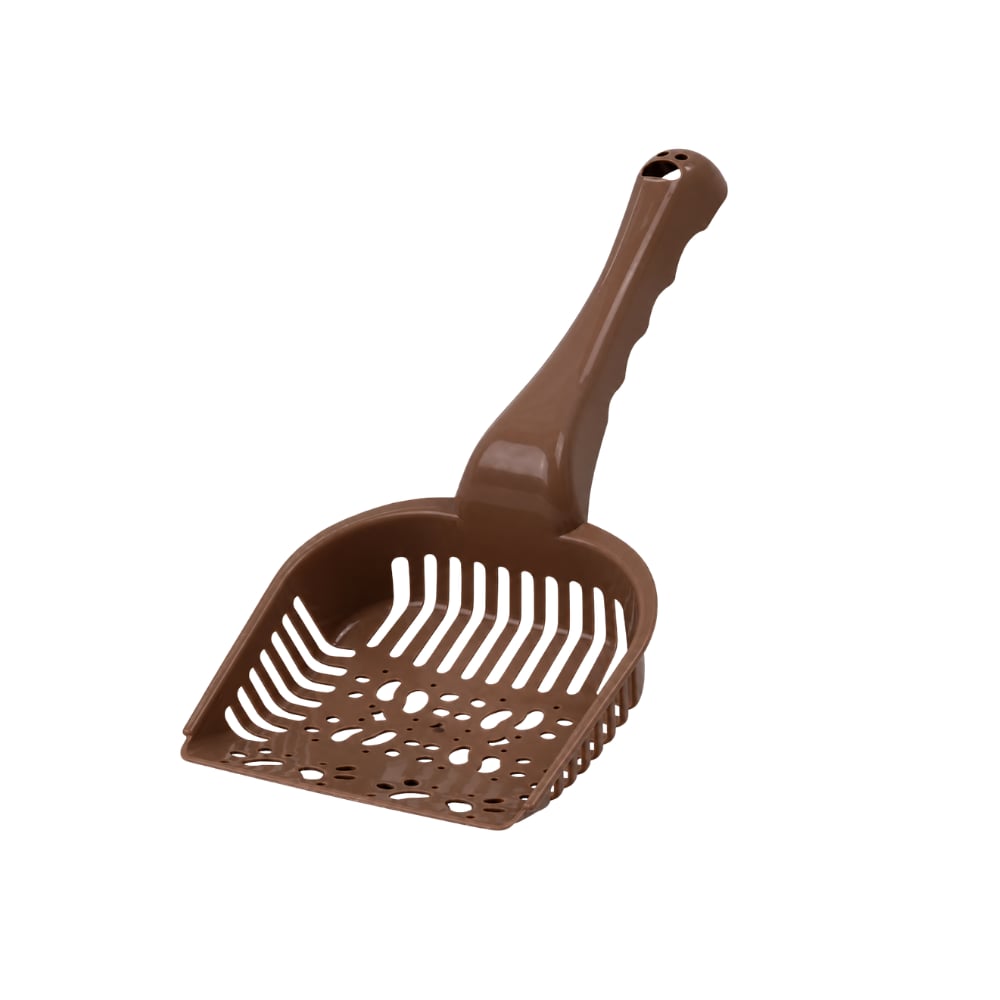 Eastland Patili Desenli Kedi Kumu Küreği 28 cm Kahverengi Large