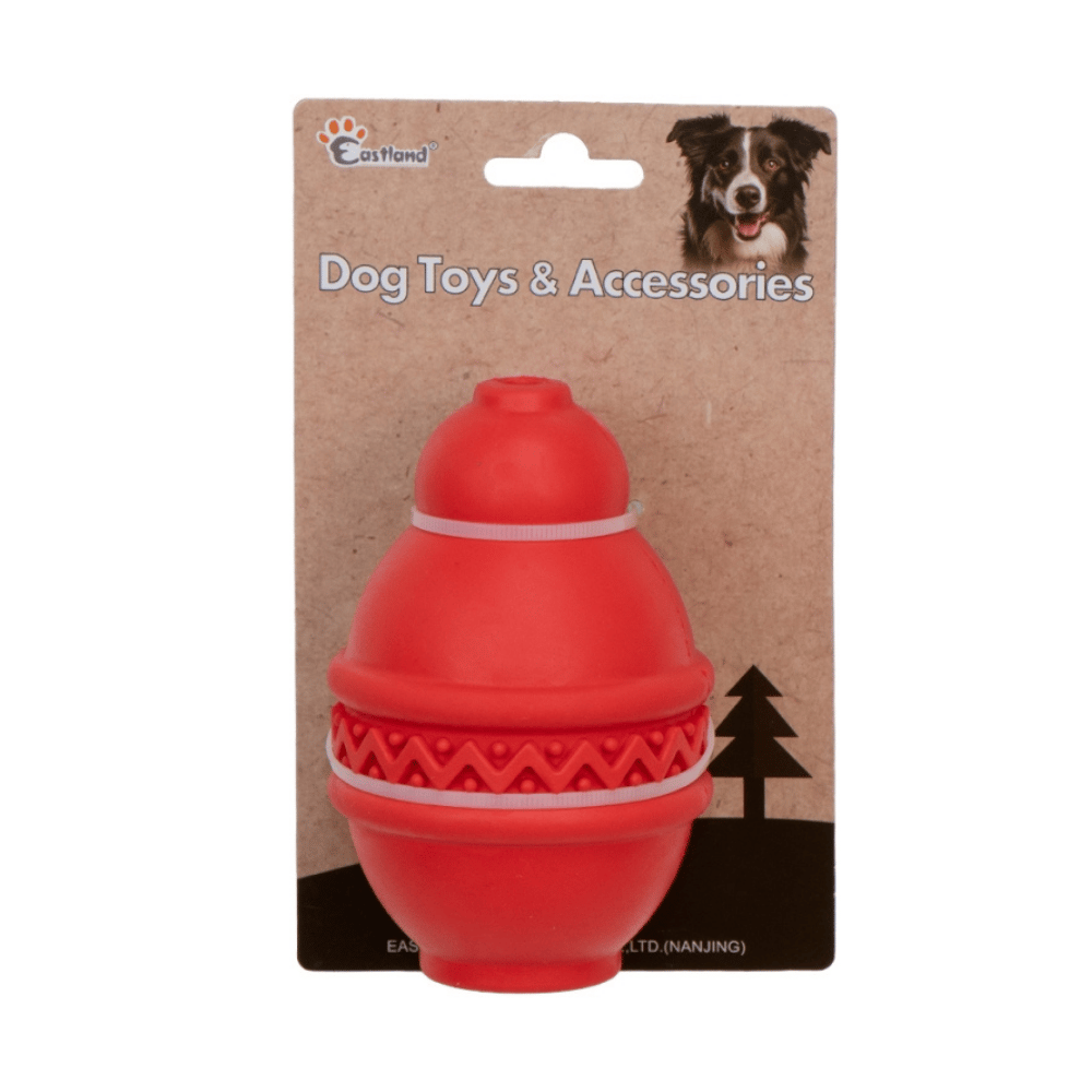 Eastland Plastik Ödül Hazneli Kabak Şeklinde Köpek Oyuncağı 10cm