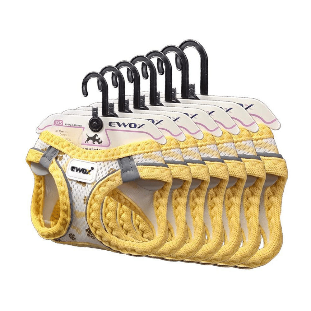 Ewox Air Mesh Kemik Desenli Göğüs Tasması XS