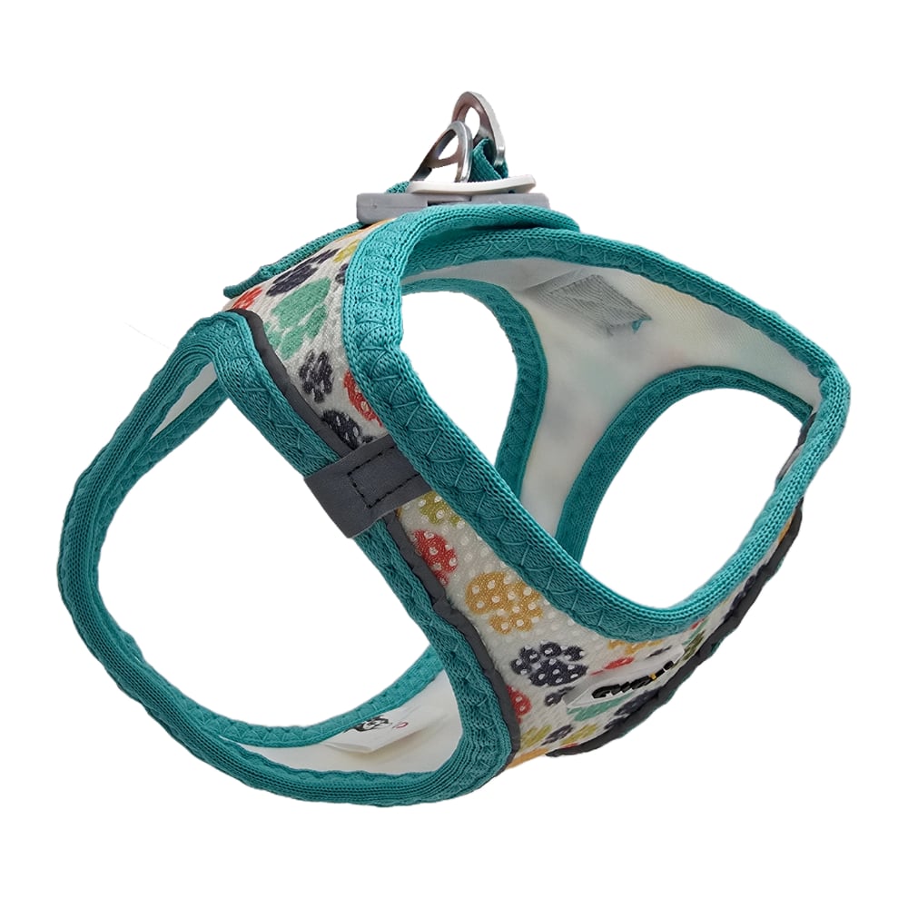 Ewox Air Mesh Pati Desenli Göğüs Tasması XL