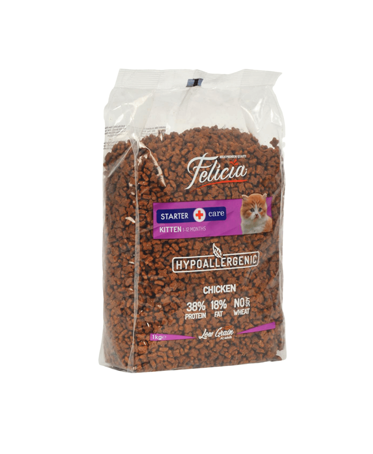 Felicia Az Tahıllı ve Tavuk Etli HypoAllergenic Yavru Kedi Maması 1 kg