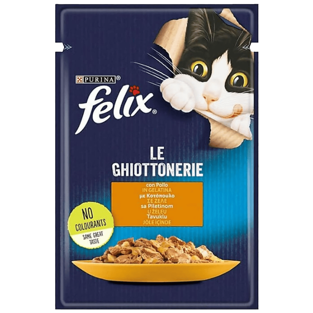 Felix Jöle İçinde Tavuklu Yetişkin Kedi Konservesi 85gr