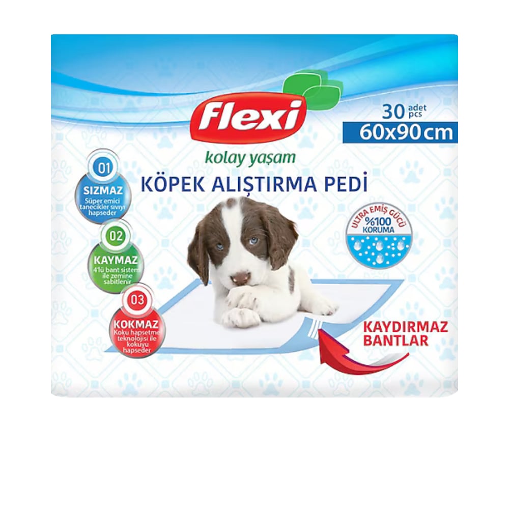 Flexi 60x90 cm 30 lu Köpek Alıştırma Pedi