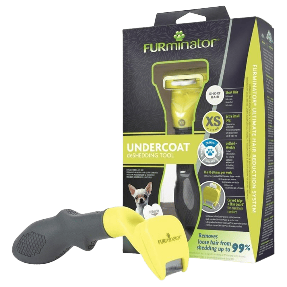 Furminator Kısa Tüylü Küçük Irk Köpekler İçin Köpek Tarağı XSmall