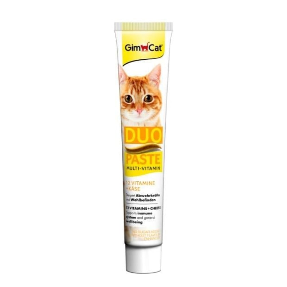 GimCat Duo Paste Peynirli Multi-Vitamin Kedi Macunu 50 gr
