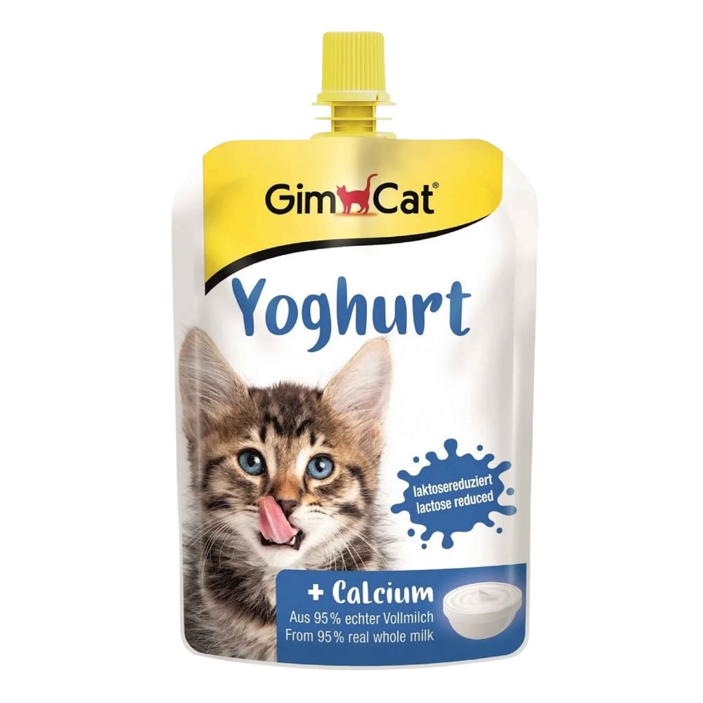 GimCat Kalsiyum İlaveli Kedi Ödül Yoğurdu 150 gr
