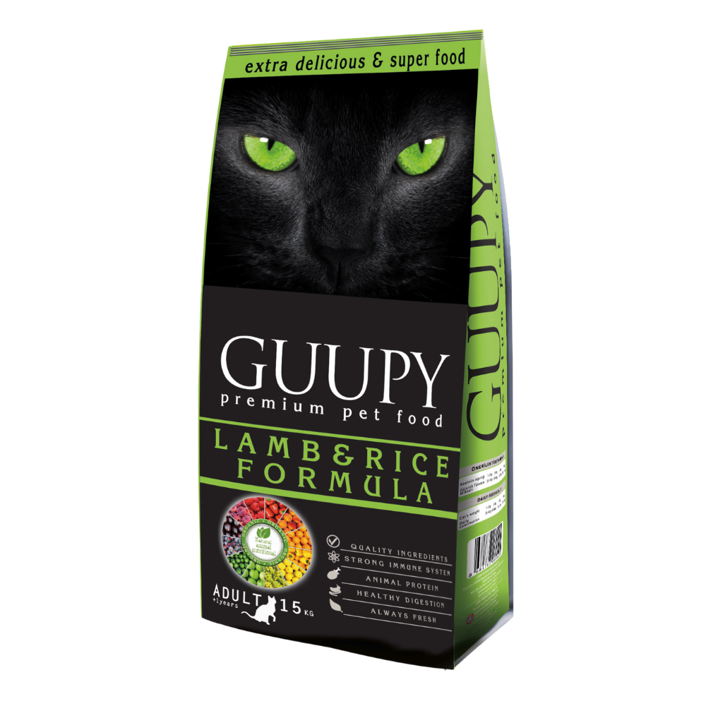 Guupy Kuzu Ei Kedi Maması 15 Kg
