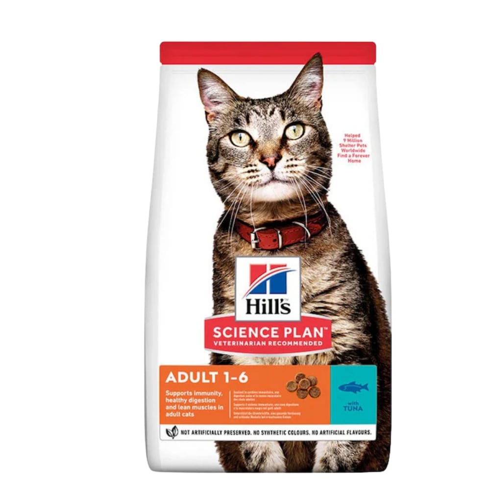 Hill's Science Plan Optimal Care Ton Balıklı Yetişkin Kedi Maması 1,5 kg + Beaphar Malt Tüy Yumağı Önleyici Kedi Macunu 100 gr