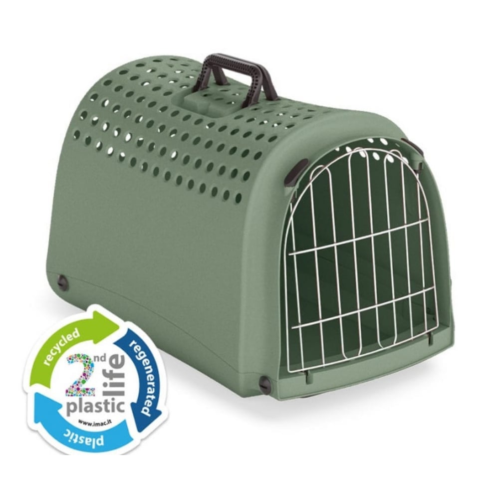 Imac Lınus 2nd Lıfe Evcil Hayvan Taşıma Çantası Yeşil 52,5x32x34,5cm