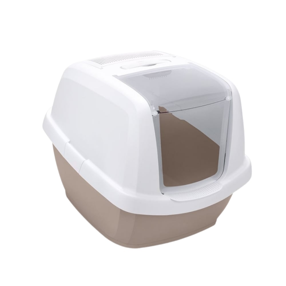 Imac Maddy Junıor Kapalı Kedi Tuvaleti Bej/beyaz 57x43x41cm