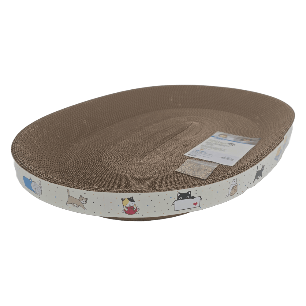 Jooys Elips Kedi Karton Tırmalama Large 56x40x8 Cm