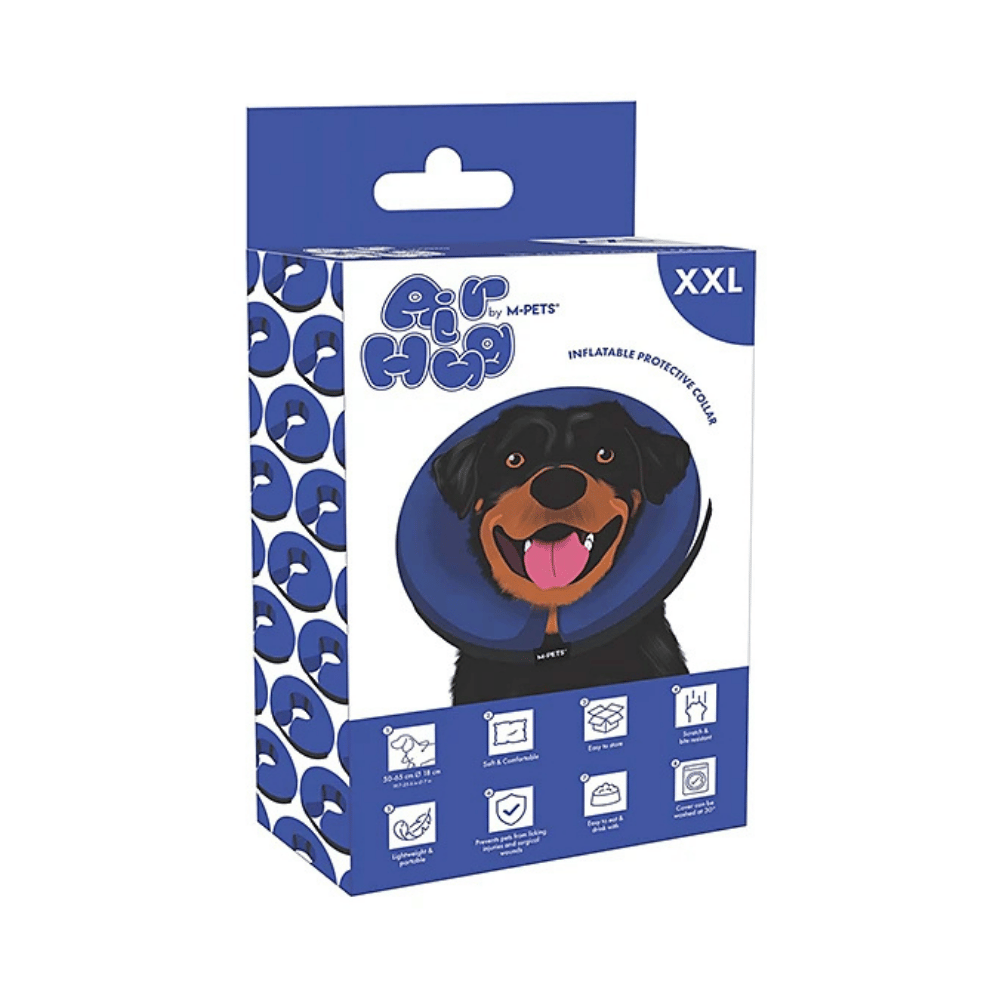 M-Pets Air Hug Şişirilebilir Köpek Koruyucu Yaka Tasma 50-65cm XXL