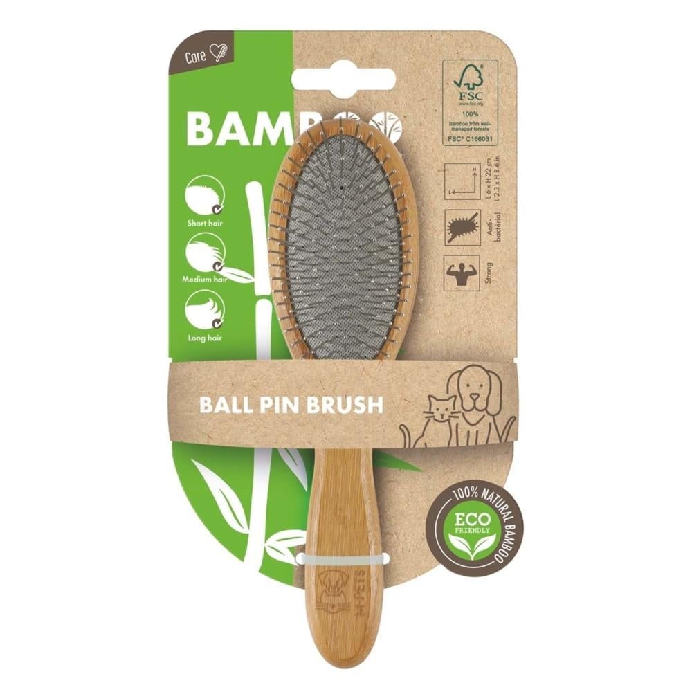 M-Pets Bambu Tek Taraflı Fırça 6x22 cm
