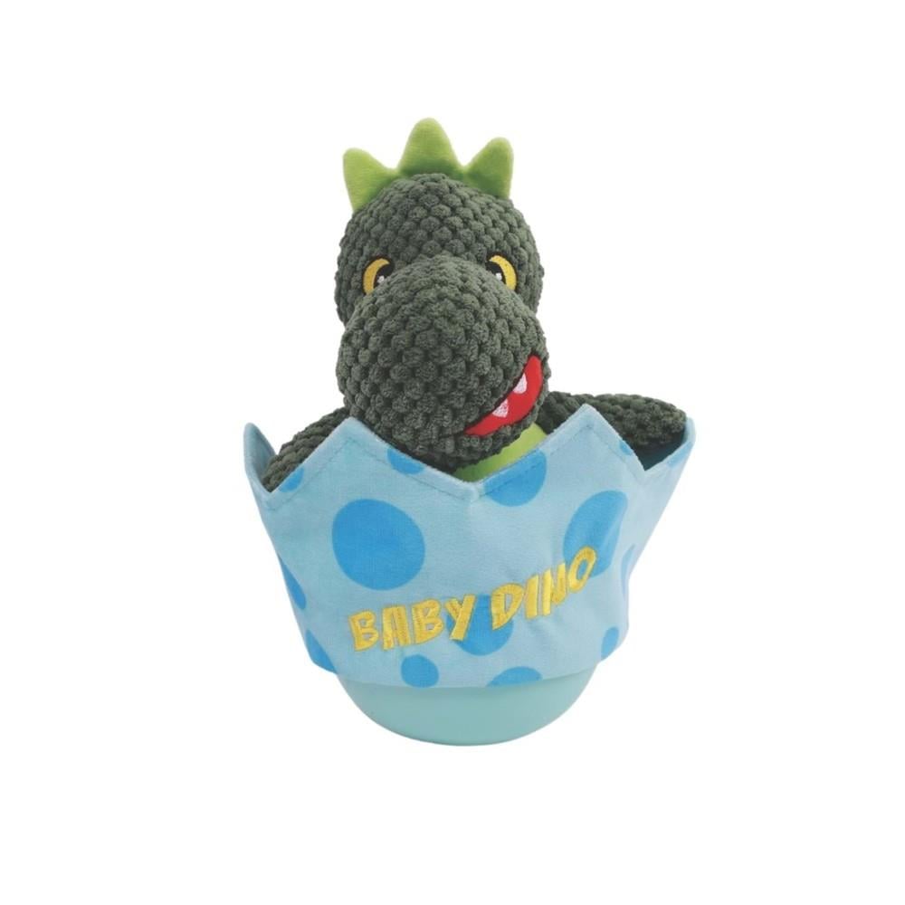 M-Pets Dino Pastırma Aromalı Köpek Oyuncağı 27x17.5x12 cm Mavi