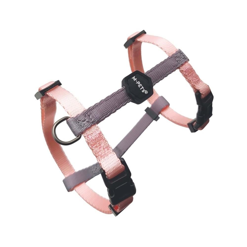 M-Pets Gentle Kedi Göğüs Tasması Seti 120 cm Pembe