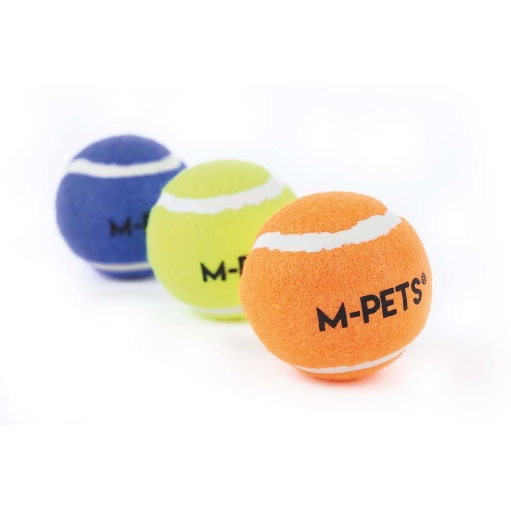 M-Pets Hop Tenis Topu Köpek Oyuncağı 5 cm 3'lü Turuncu