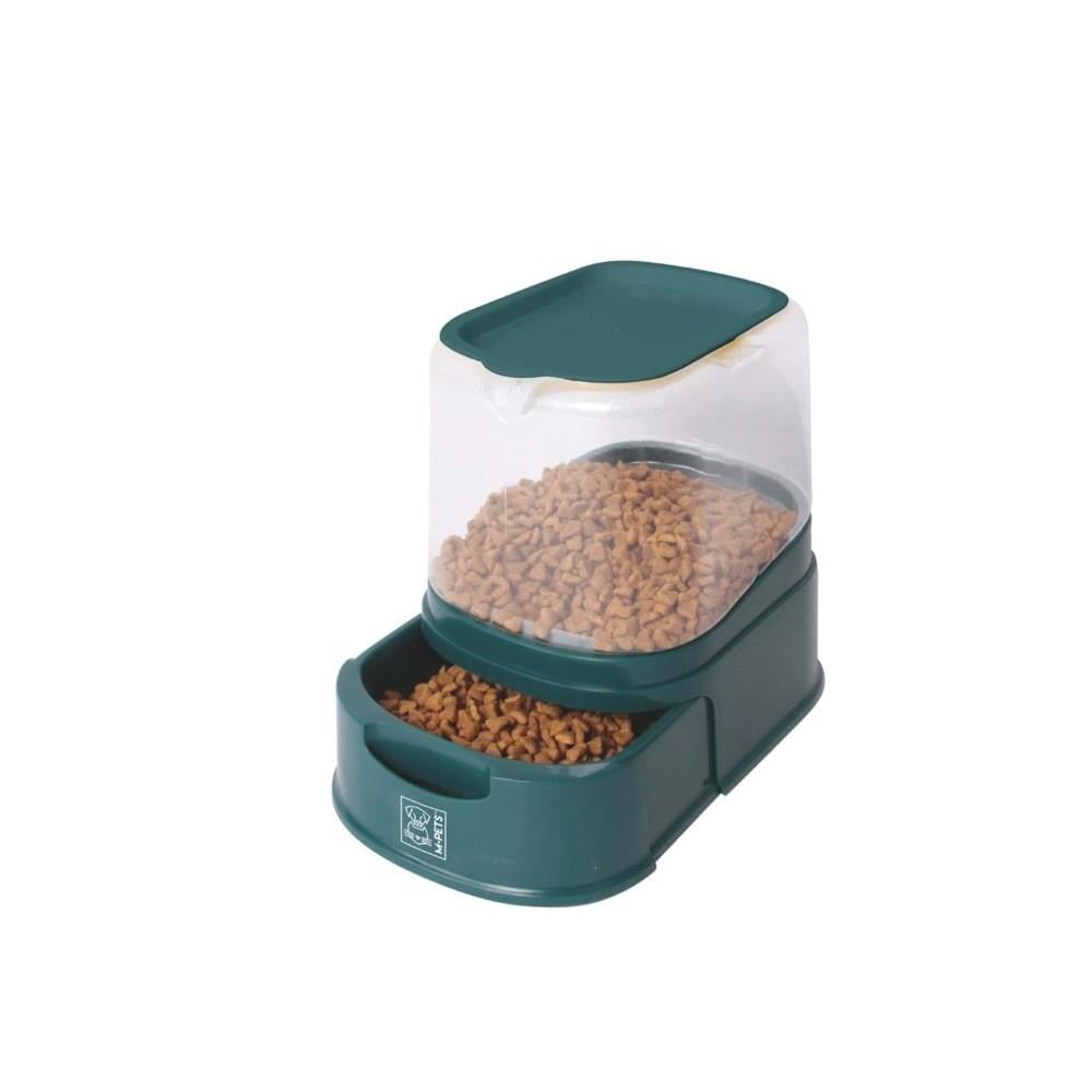 M-Pets Lena Çekmeceli ve Hazneli Köpek Mama Kabı 3000 ml