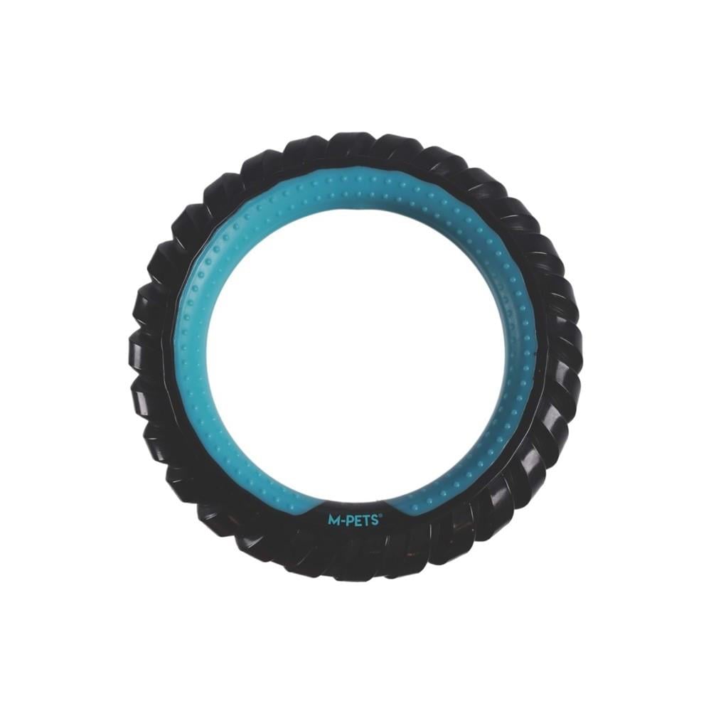 M-Pets Single Ring King Köpek Oyuncağı Mavi