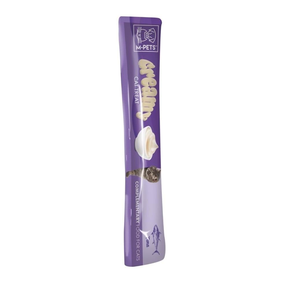 M-Pets Ton Balıklı Krema Kedi Ödül Maması 15 gr 4'lü