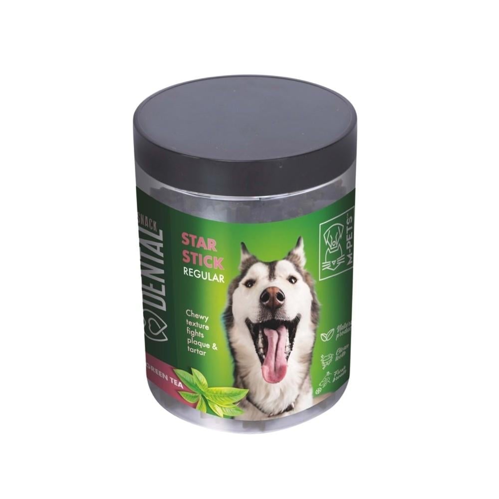 M-Pets Yeşil Çaylı Diş Sağlığı için Köpek Ödülü 340 gr