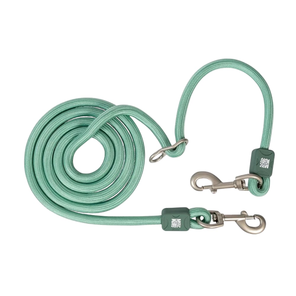 Max & Molly Matrix 2.0 Rope Leash Çok Fonksiyonlu Köpek Gezdirme Kayışı Jade Small