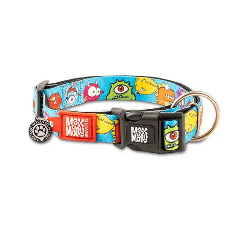 Max & Molly Smart ID Little Monsters Boyun Tasması Medium