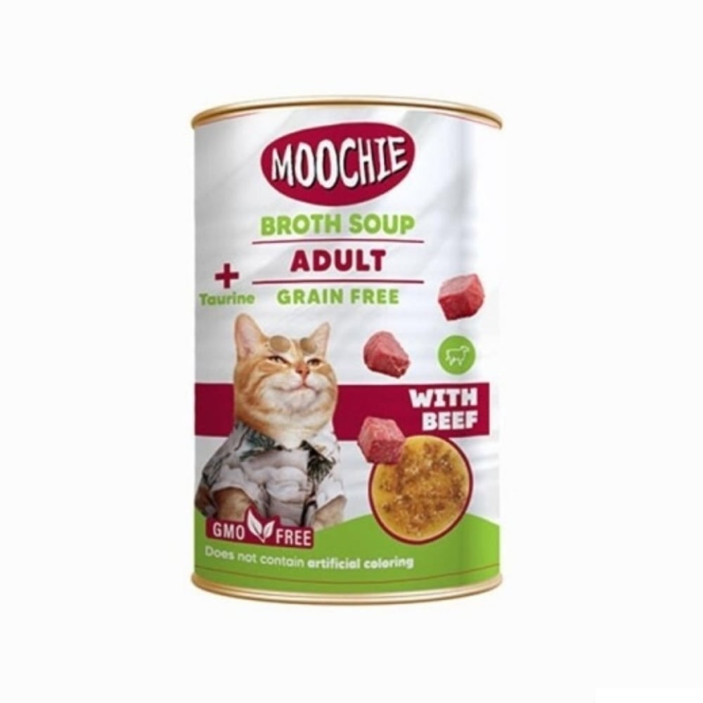 Moochie Et Sulu Ve Dana Ei Yetişkin Kedi Çorbası 135 Ml