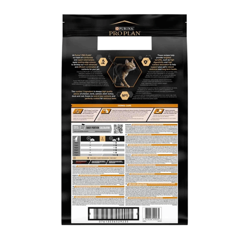 Pro Plan Derma Care Somonlu Tüy Sağlığı Destekleyici Kedi Maması 10kg