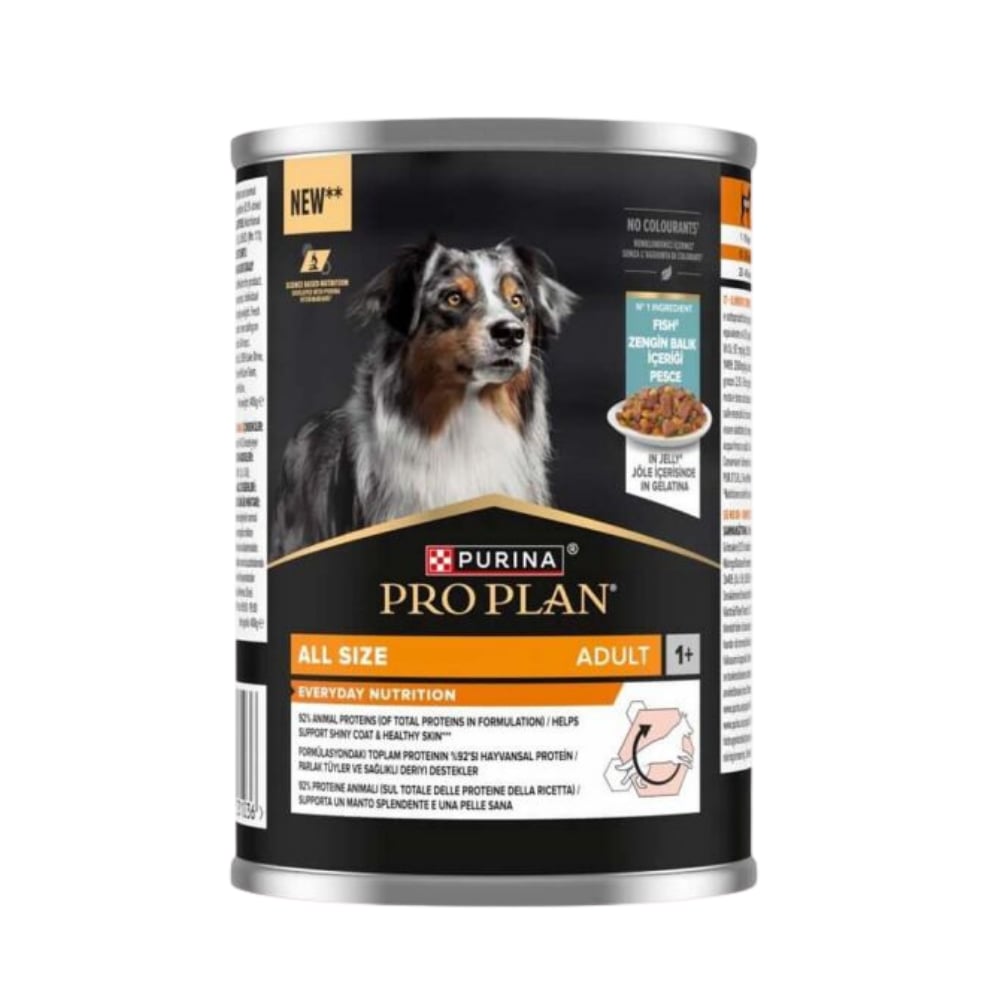 Pro Plan Jelly Balıklı Yetişkin Köpek Konservesi 400 gr