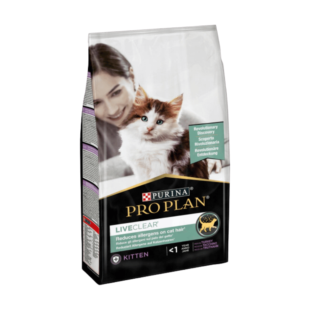 Pro Plan LiveClear Hindili Alerjen Azaltan Yavru Kedi Maması 1,4kg