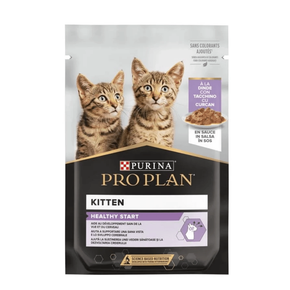 Pro Plan Pouch Sos İçinde Hindili Yavru Kedi Konservesi 85gr