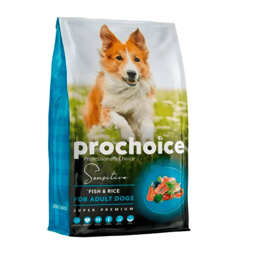 ProChoice Sensitive Balık ve Pirinçli Hassas Derili Köpekler için Yetişkin Köpek Maması 3 kg