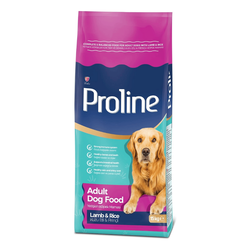 Proline Kuzu Etli ve Pirinçli Yetişkin Köpek Maması 15kg