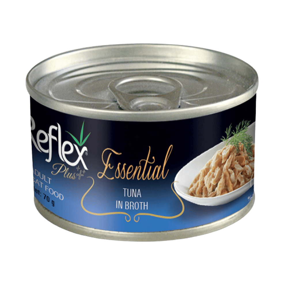 Reflex Plus Essential Atlantik Ton Balıklı Yetişkin Kedi Konservesi 70gr